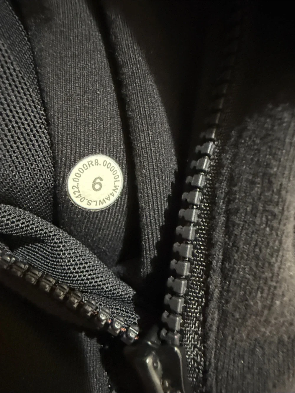 lululemon athletica Black Define Jacket size 6